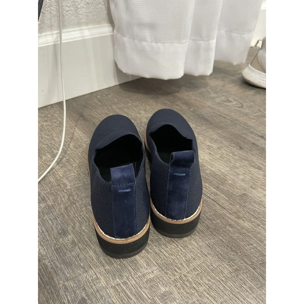 eileen fisher stretch‎ Slip On Shoes Size 5 Lindy. Lightweight minimalistic Navy